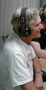 Dave at radio station